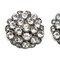 Gunmetal Rhinestone Button for Jewelry Wedding Clothing Crafts